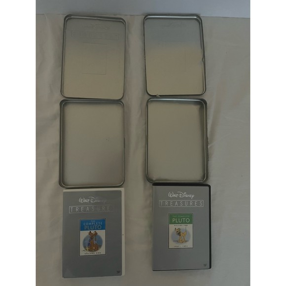 Walt Disney Treasures The Complete Pluto Volumes 1 and 2 DVDs Numbered LOA - Picture 4 of 4